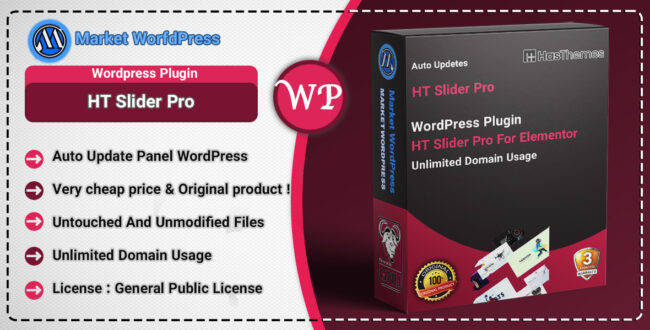 HT Slider Pro For Elementor Free Download