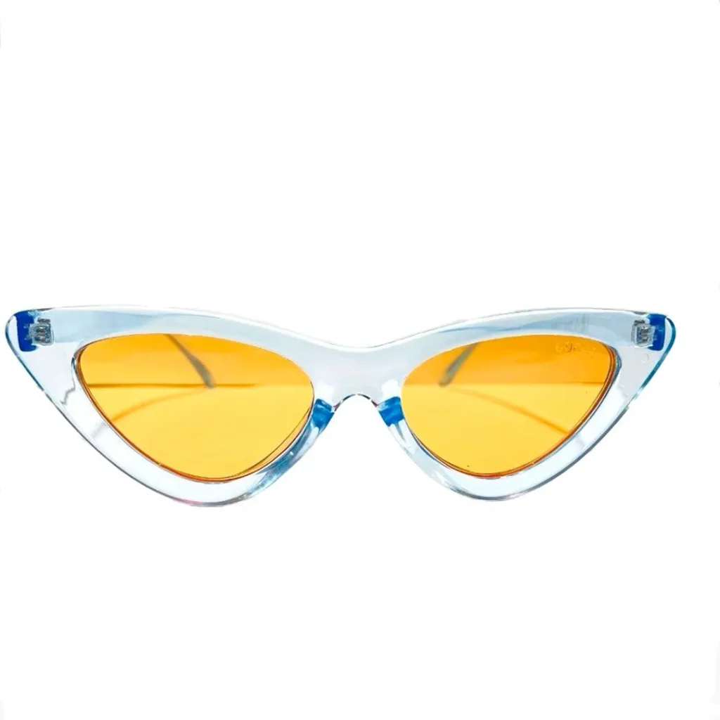 عینک آفنابی مدل گربه ای برند گوچی GUCCI آبی |عینک ملودی