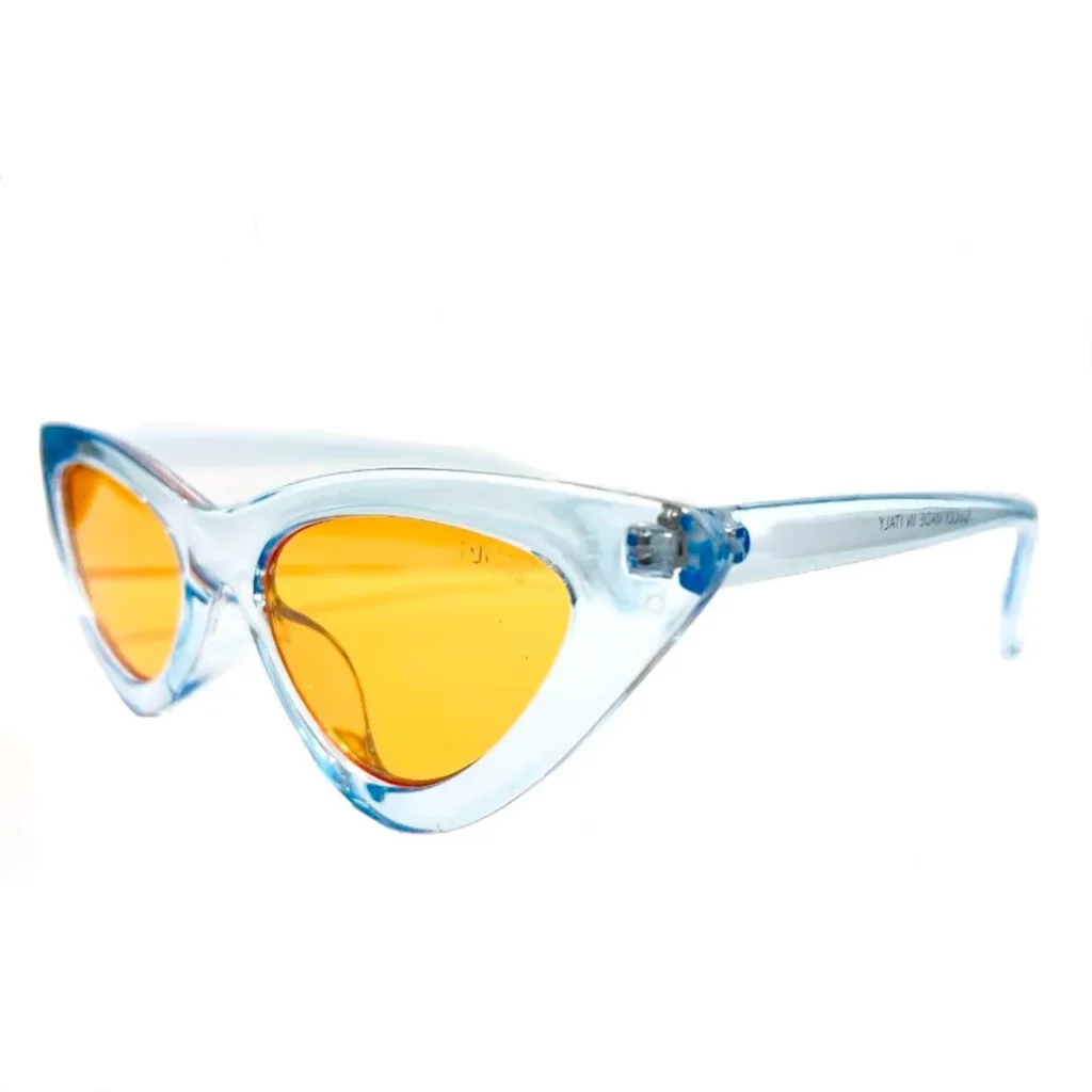 عینک آفنابی مدل گربه ای برند گوچی GUCCI آبی |عینک ملودی