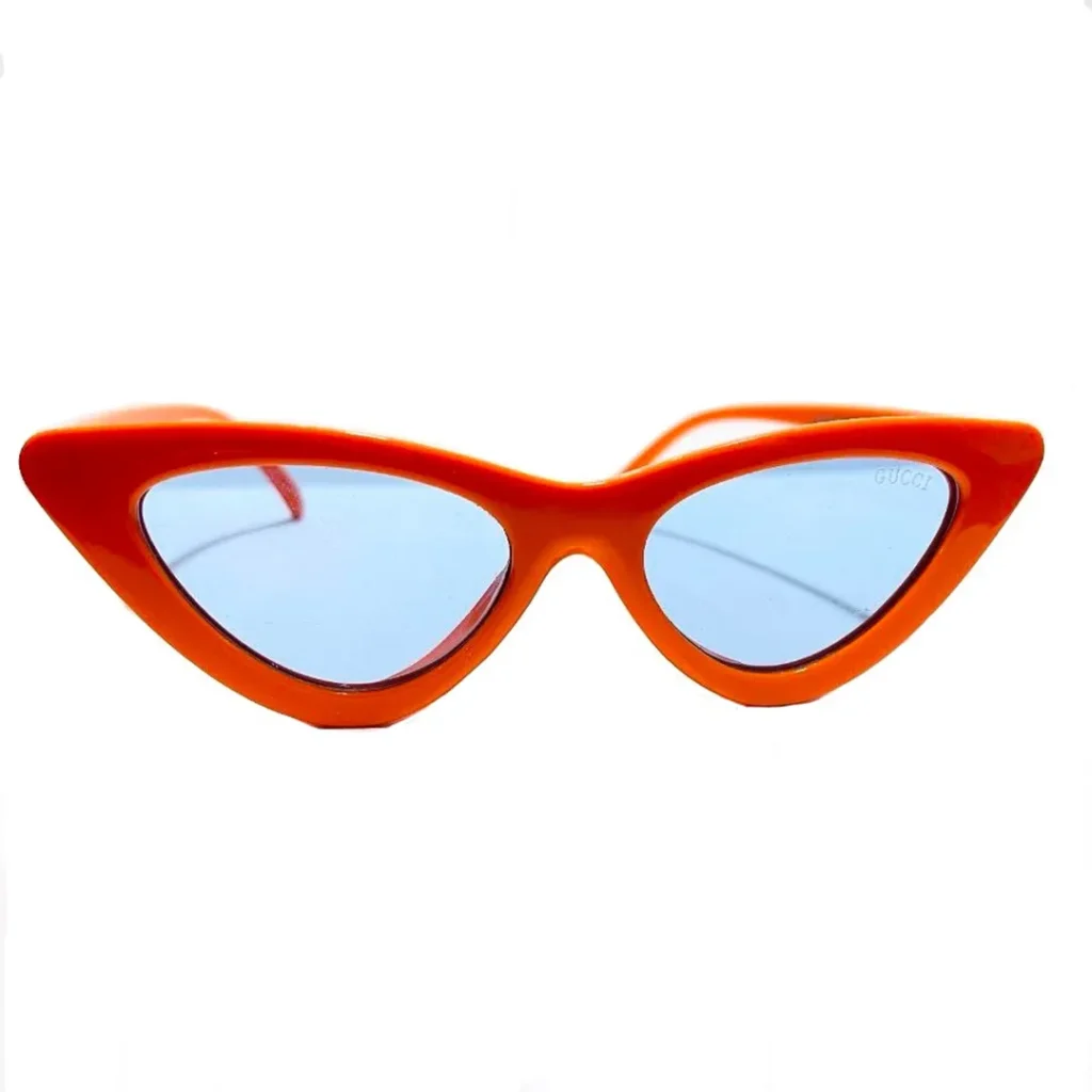 عینک آفنابی مدل گربه ای برند گوچی GUCCI قرمز | عینک ملودی
