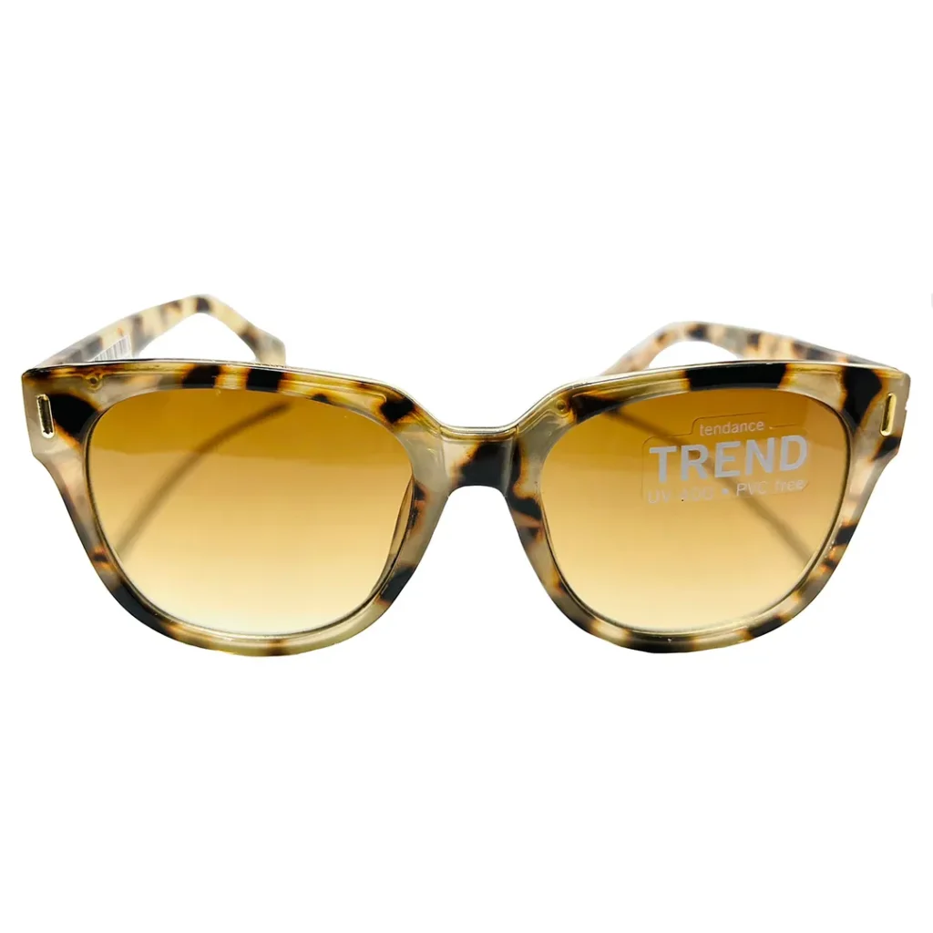 عینک آفتابی مدل ویفرر پلنگی برند اکسسوریز Accessories | عینک ملودی