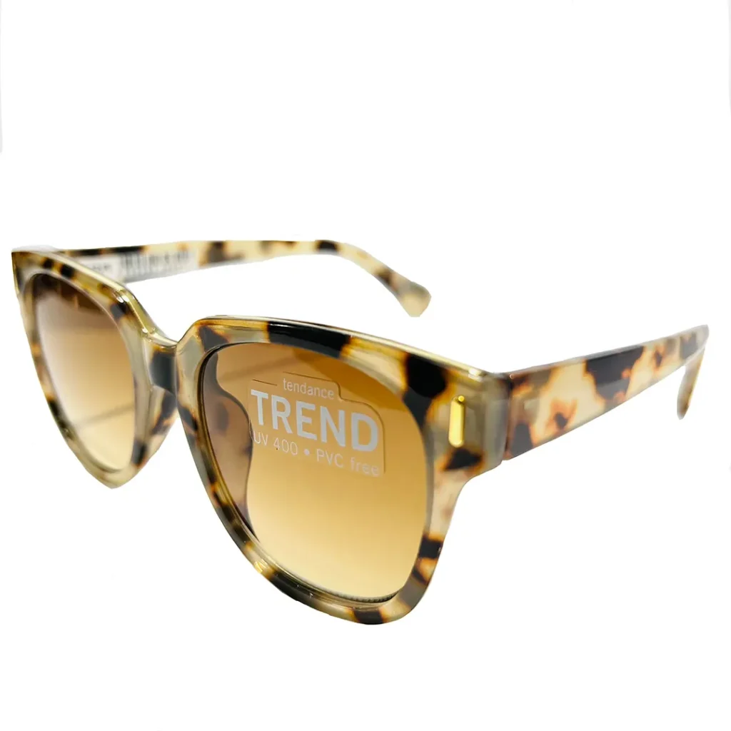 عینک آفتابی مدل ویفرر پلنگی برند اکسسوریز Accessories | عینک ملودی